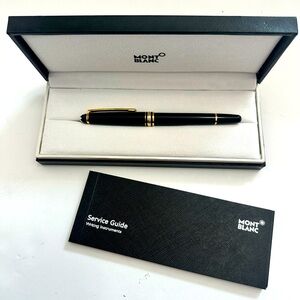 MONT BLANC Meisterstück Gold-Coated Fountain Pen NIB